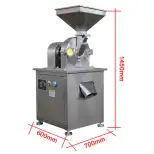 Small Dried Coconut Cereal Grinder Kava Oyster Egg Shell Powder Grinding Machine Herbs Grinding Powder Machine Spices Grinder - Grinding Machine - foodmachtech
