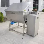 Li-Gong Ribbon Mixing Machinery for Dry Chemical Powder Industrial Powder Mixer/Ribbon Blender/Powder Mixing Machine 200L - Mixer - foodmachtech