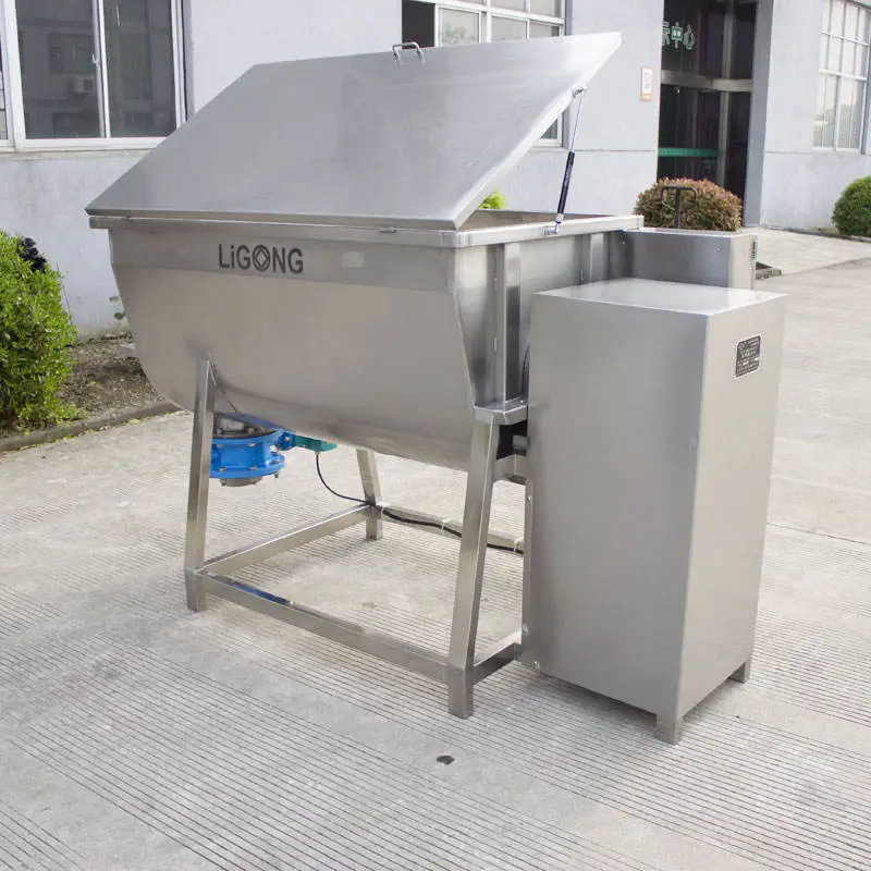 Li-Gong Ribbon Mixing Machinery for Dry Chemical Powder Industrial Powder Mixer/Ribbon Blender/Powder Mixing Machine 200L - Mixer - foodmachtech