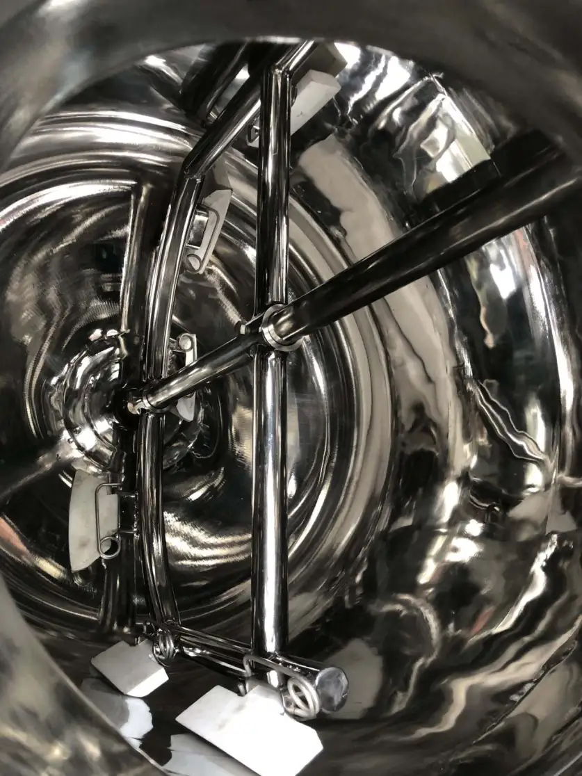 Stainless Steel 304 316 Mixing Tanks With Agitators Liquid Mixer Tank with Heater for Liquid - Mixer - foodmachtech