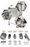 Manufacture Electric Vegetable Slicer Cutter Chopper Dried Fruit Dicing Cutting Machine Carrot Cutting Machine - Fruit & Vegetable Slicer - foodmachtech