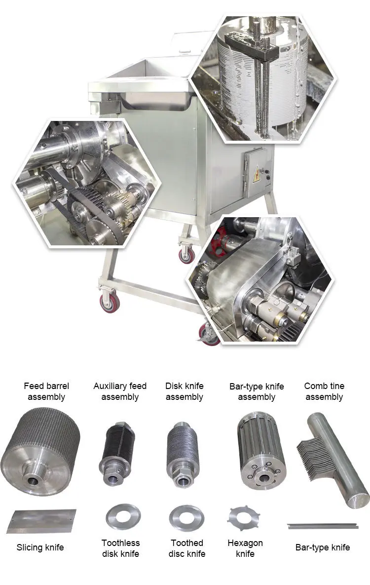 Manufacture Electric Vegetable Slicer Cutter Chopper Dried Fruit Dicing Cutting Machine Carrot Cutting Machine - Fruit & Vegetable Slicer - foodmachtech