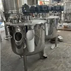 Stainless Steel 304 316 Mixing Tanks With Agitators Liquid Mixer Tank with Heater for Liquid - Mixer - foodmachtech