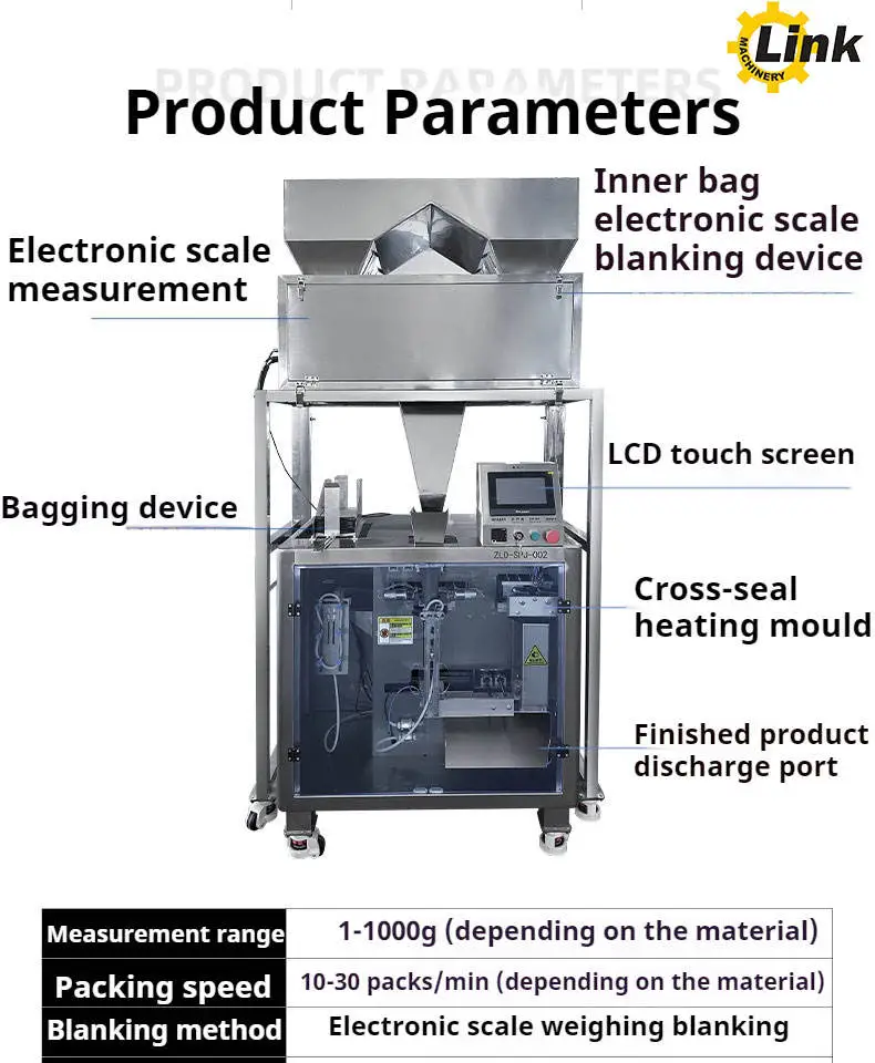 Automatic Standing Pre-made Bag Seasoning Powder Corn Flour Coffee Beans Filling Food Packaging Machine - Packaging Machine - foodmachtech