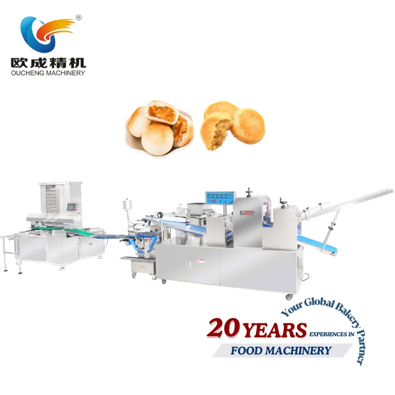 Fully Automatic Flaky Pastry Production Line Baguette Bread Stick Maker Machine Bread Making Forming Machine for Bakery Factory - Steamed Bun Machine - foodmachtech