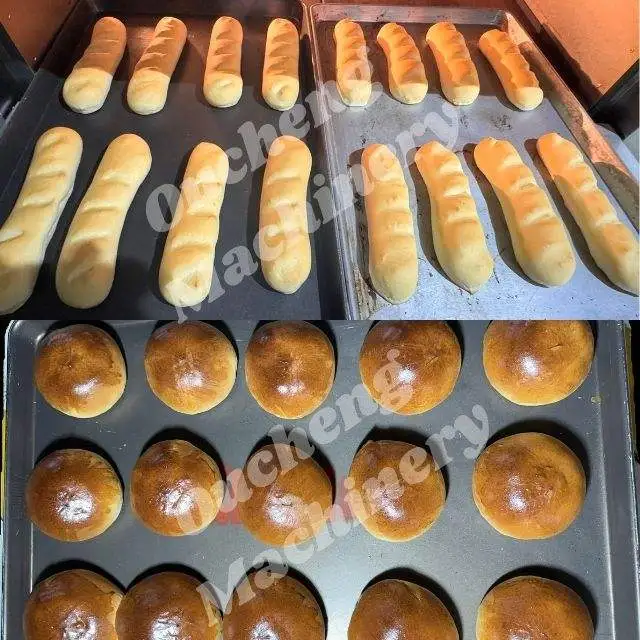 Burger Bun Making Machine Bun Production Line Bread Making Machine Commercial Bakery Eqipment - Bread Shaping Machine - foodmachtech