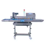 FRS-1100WQ Continuous Band Sealer for Bags for Beverage Chemical Commodity Pouches Sealing with Core Engine Components - Sealing Machine - foodmachtech