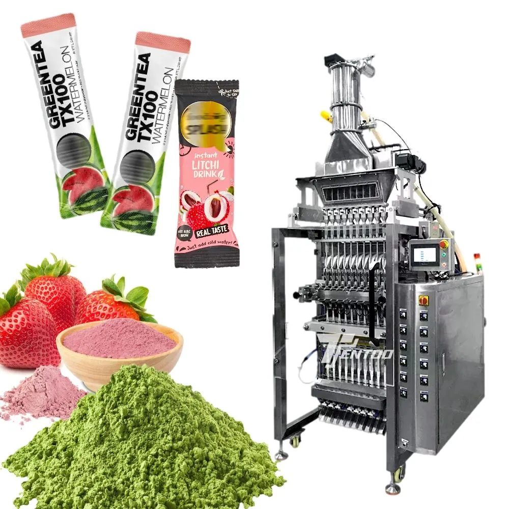 Multi lane Small Bag Powder Stick Filling and Packing Machine - Packaging Machine - foodmachtech