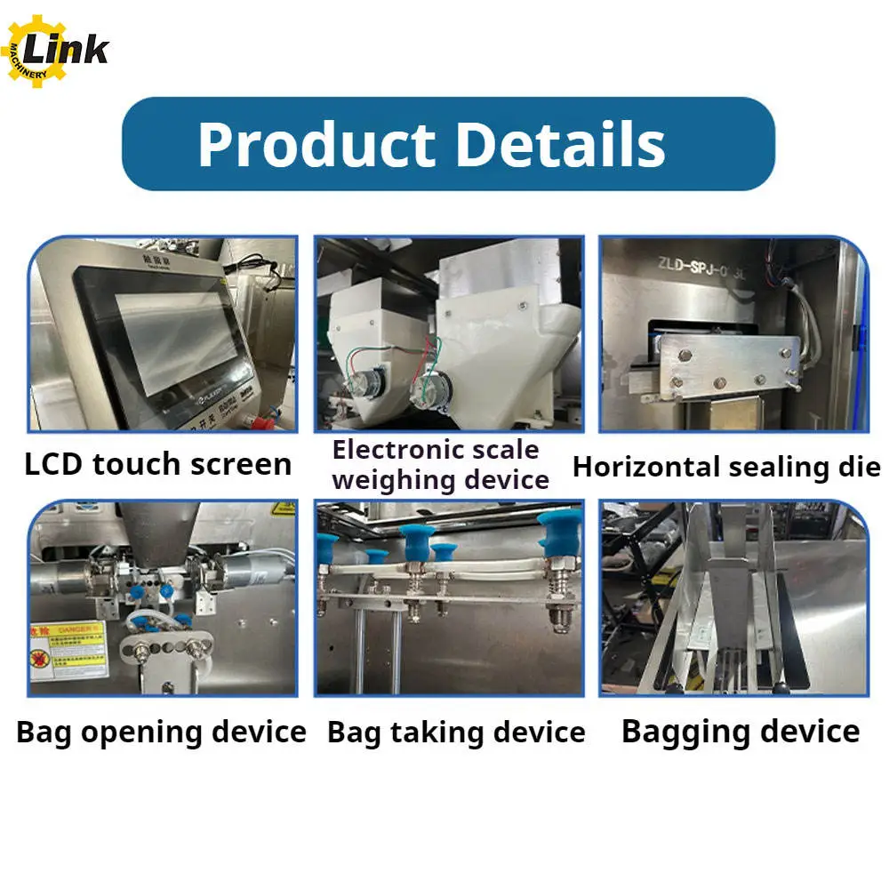 Automatic Standing Pre-made Bag Seasoning Powder Corn Flour Coffee Beans Filling Food Packaging Machine - Packaging Machine - foodmachtech