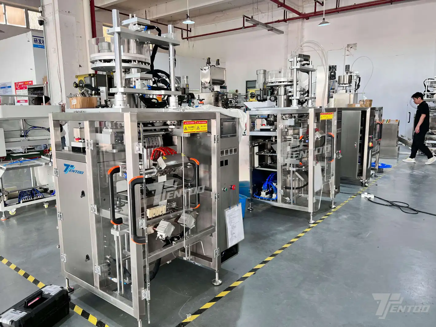 Multi lane Small Bag Powder Stick Filling and Packing Machine - Packaging Machine - foodmachtech
