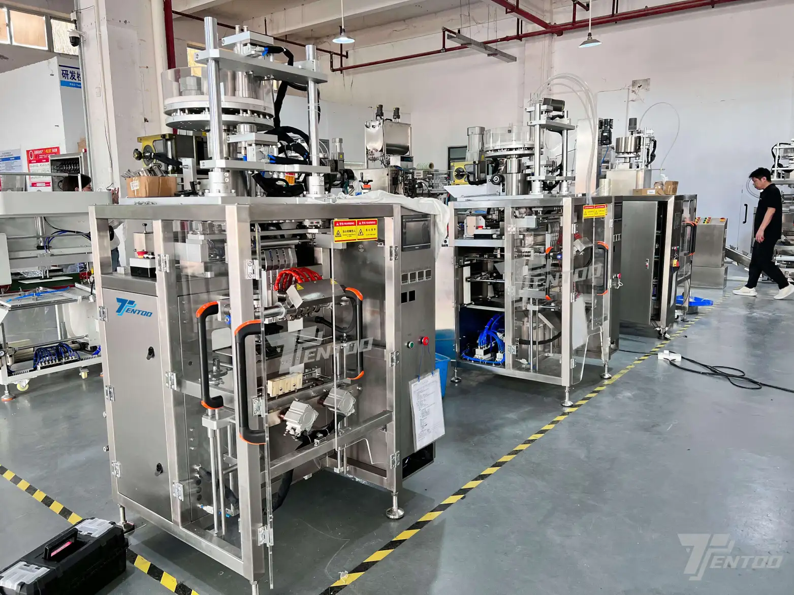 Multi lane Small Bag Powder Stick Filling and Packing Machine - Packaging Machine - foodmachtech