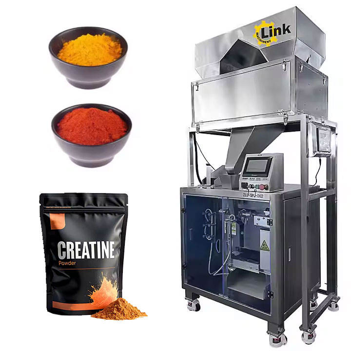 Автоматическое положение Pre-сделало кофейные зерна кукурузной муки порошка приправы мешка заполняя машину упаковки еды