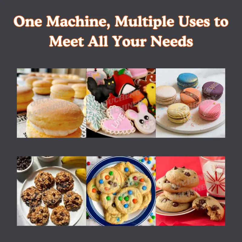 High-Efficiency Cookie and Cake Dual-Purpose Machine Multi-Function Bakery Equipment for Mass Production - Biscuit Stamping Machine - foodmachtech