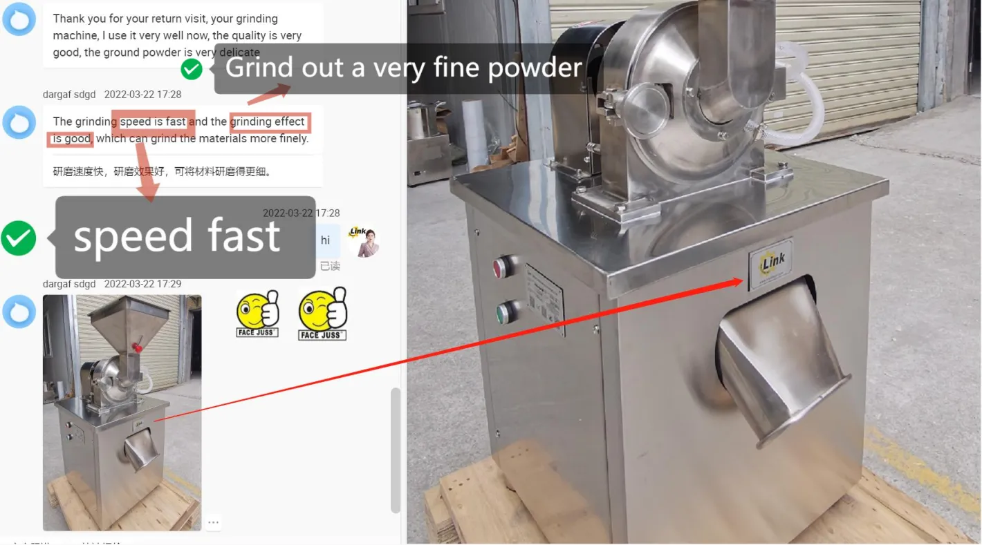 Commercial Quality Powdered Sugar Chili Himalayan Salt Grinding Machine - Grinding Machine - foodmachtech