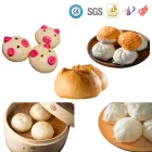 AUTOMATIC STEAMED BUNS PRODUCTION LINE FLOWER and WALNUT STUFFED BUN MAKING MACHINE CHINESE STYLE BAKED ROLL BAOZI MAKER - Steamed Bun Machine - foodmachtech