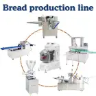 Burger Bun Making Machine Bun Production Line Bread Making Machine Commercial Bakery Eqipment - Bread Shaping Machine - foodmachtech