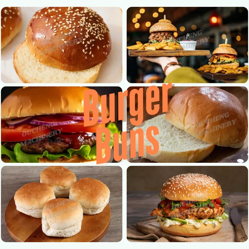 Professional Burger Bun Production Line Buns Machine High Quality Fully Automatic Bakery Machines With Factory Price - Bread Shaping Machine - foodmachtech