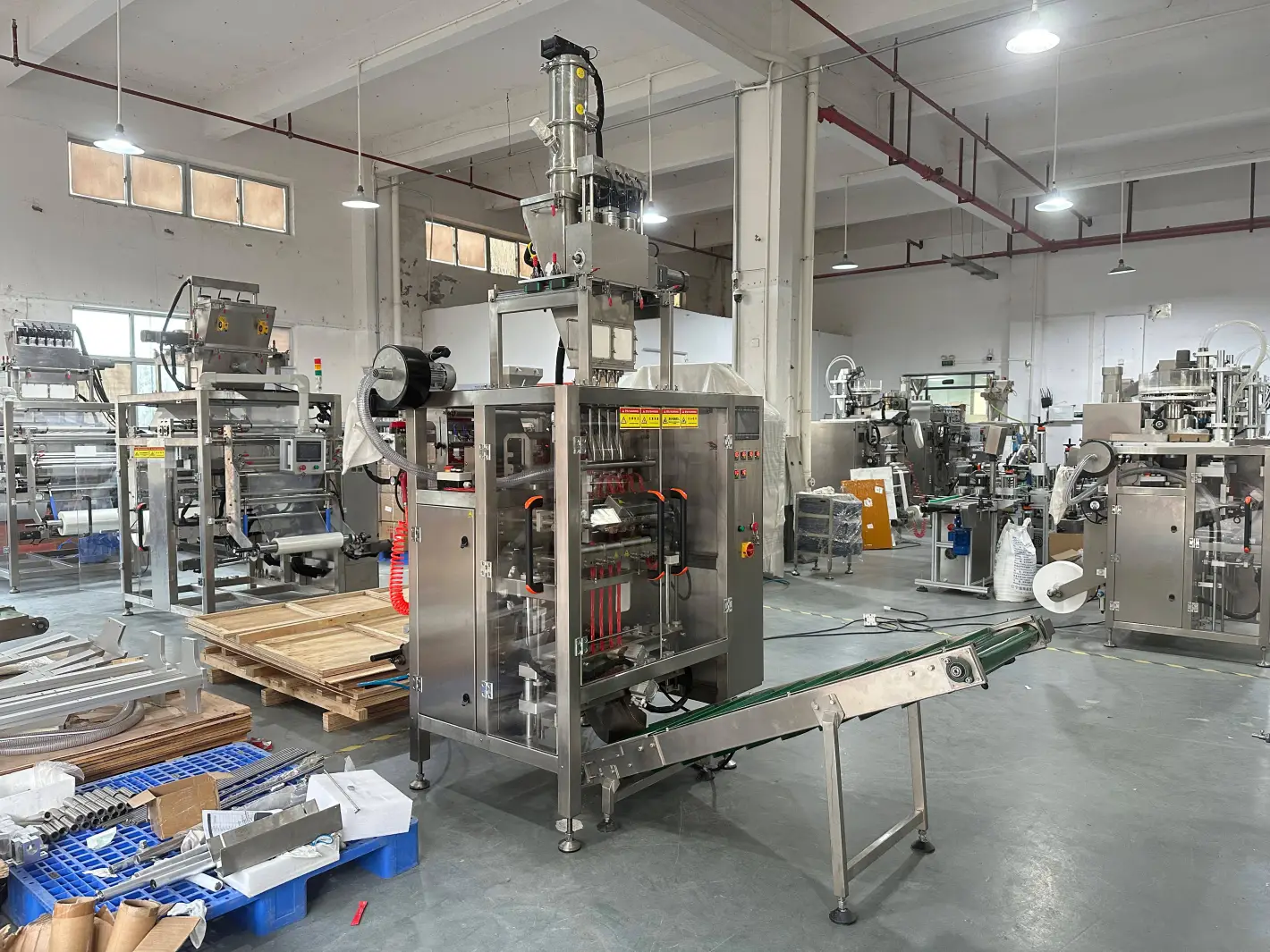 Automatic Granule Moisture Absorber Packing Machine Multi Line Small Sachet Bag Silica Gel Desiccant Packing Machine - Packaging Machine - foodmachtech