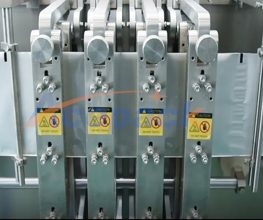 4 Side Sealing High Capacity Sachet Packing with Special Shape Side Sealing Sachet for Juice Baby Food Puree Packing Machine - Packaging Machine - foodmachtech