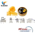 AUTOMATIC STEAMED BUNS PRODUCTION LINE FLOWER and WALNUT STUFFED BUN MAKING MACHINE CHINESE STYLE BAKED ROLL BAOZI MAKER - Steamed Bun Machine - foodmachtech