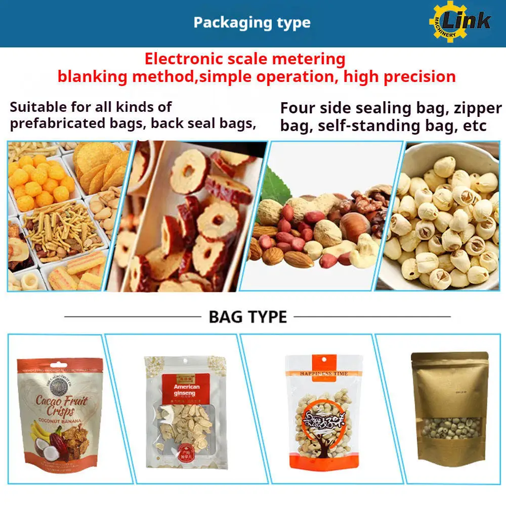 Automatic Standing Pre-made Bag Seasoning Powder Corn Flour Coffee Beans Filling Food Packaging Machine - Packaging Machine - foodmachtech