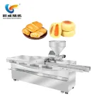 Automatic Cream Filling Machine for Bakery Commercial Custard Pastry Filling Equipment Stainless Steel Doughnut Biscuit Injector - Biscuit Stamping Machine - foodmachtech