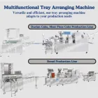 OUCHENG Advanced Automated Tray Arranging Machine for Efficient Sorting and Stacking - High Capacity Automated Setting Trays - Bread Shaping Machine - foodmachtech