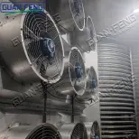 HighEfficirnt Grande Capacidade 4000kg IQF Freezer MachineSpiral Explosão Chiller Shock Freezer PLC Seafood / Fish / Shrimp - Congelador industrial - foodmachtech