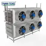 HighEfficirnt Grande Capacidade 4000kg IQF Freezer MachineSpiral Explosão Chiller Shock Freezer PLC Seafood / Fish / Shrimp - Congelador industrial - foodmachtech