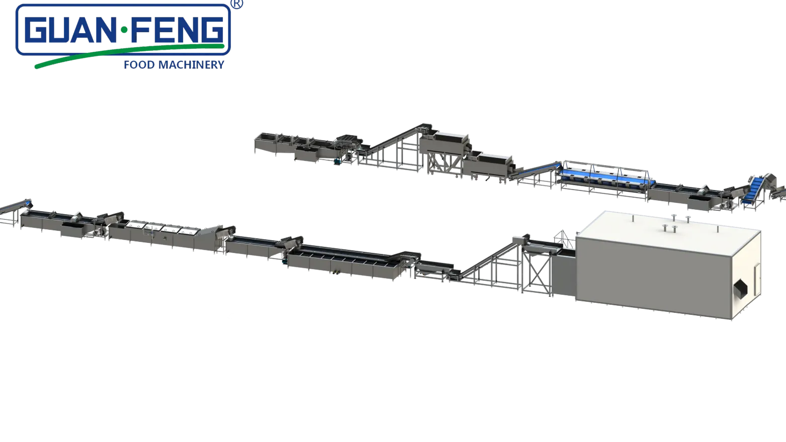 HighEfficirnt Grande Capacidade 4000kg IQF Freezer MachineSpiral Explosão Chiller Shock Freezer PLC Seafood / Fish / Shrimp - Congelador industrial - foodmachtech