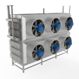 HighEfficirnt Congelatore a spirale di grande capacità 5000kg IQF Freezer Chast Chiller Shock Freezer PLC Frutti di mare/Pesce/Gamberetti - Congelatore industriale - foodmachtech