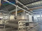 Capacidad industrial de múltiples capas continua automática de la producción en masa 2 T/h del secador de la correa de la malla para la fruta y verdura - Secadora - foodmachtech