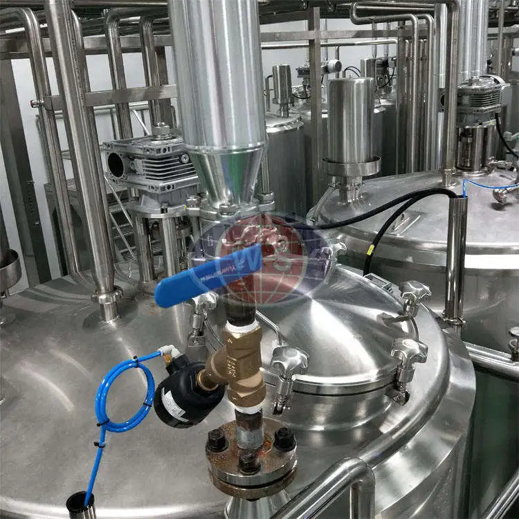 Linha De Produção De Sorvete Totalmente Automática Completa Linha De Produção De Picolé De Sorvete - Misturador creme - foodmachtech