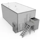 Linha de Processamento Congelado Automático IQF Vegetal Fruta Marisco Carne Congelador 1000 KG/H Congelamento de Alta Velocidade para Camarão - Congelador industrial - foodmachtech