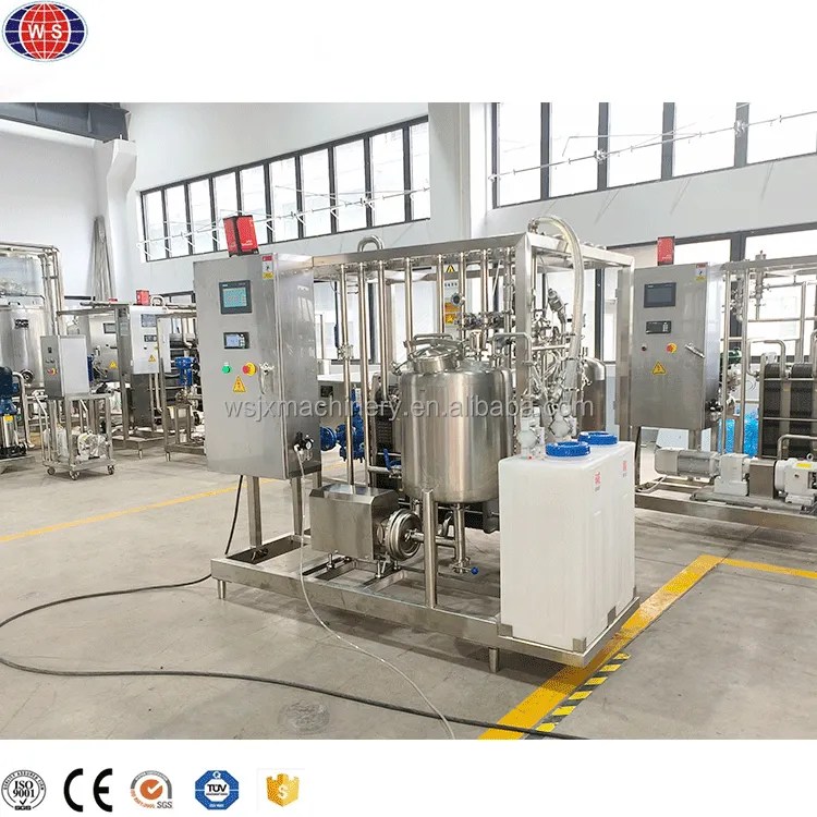 1000LPH Steam Heating Juice Plate Pasteurizer Machine - Sterilizer - foodmachtech