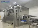 Linha de Processamento Congelado Automático IQF Vegetal Fruta Marisco Carne Congelador 1000 KG/H Congelamento de Alta Velocidade para Camarão - Congelador industrial - foodmachtech