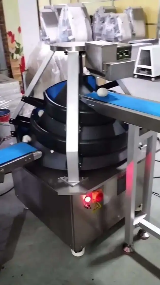Commercial Industrial Automatic Dough Ball Maker Dough Divider Rounder Machine - Oven - foodmachtech