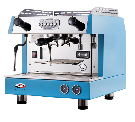 Профессиональный коммерческий кофемашина эспрессо 6L Одногрупповой полуавтоматический котел Новый тип Корпус из нержавеющей стали Электрический