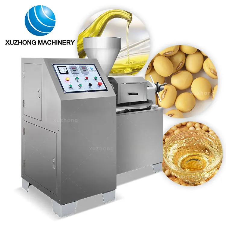 Erdnussöl-Pressen-Maschine zur Herstellung von Sojabohnen-Öl-Extraktion - Kaltpresse-Maschine - foodmachtech