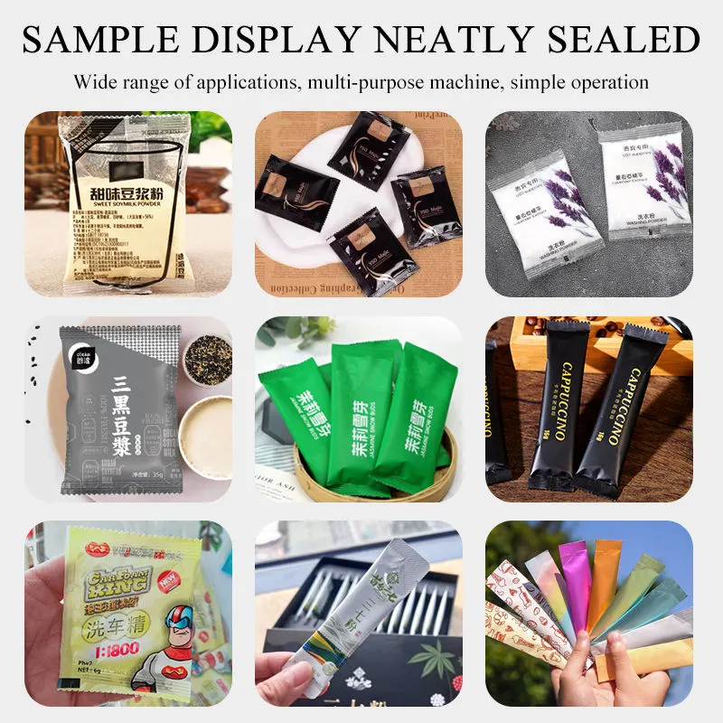 High Speed Wheat Flourl Pack Machine Powder Filling Machine Tube 100 Gram Powder Back Seal Screw Type Packaging Machine - Packaging Machine - foodmachtech