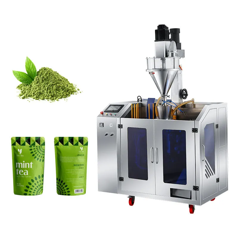 Adjustable Pouch Spice Sachet Wash Powder Wheat Flour Maize Meal Pack Machine Premade Pouch Packaging Machine - Packaging Machine - foodmachtech
