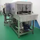 High Quality Industrial Cleaning Machine for Boxes Automatic Plastic Basket Crate Washing Machine - Washing Tunnel - foodmachtech