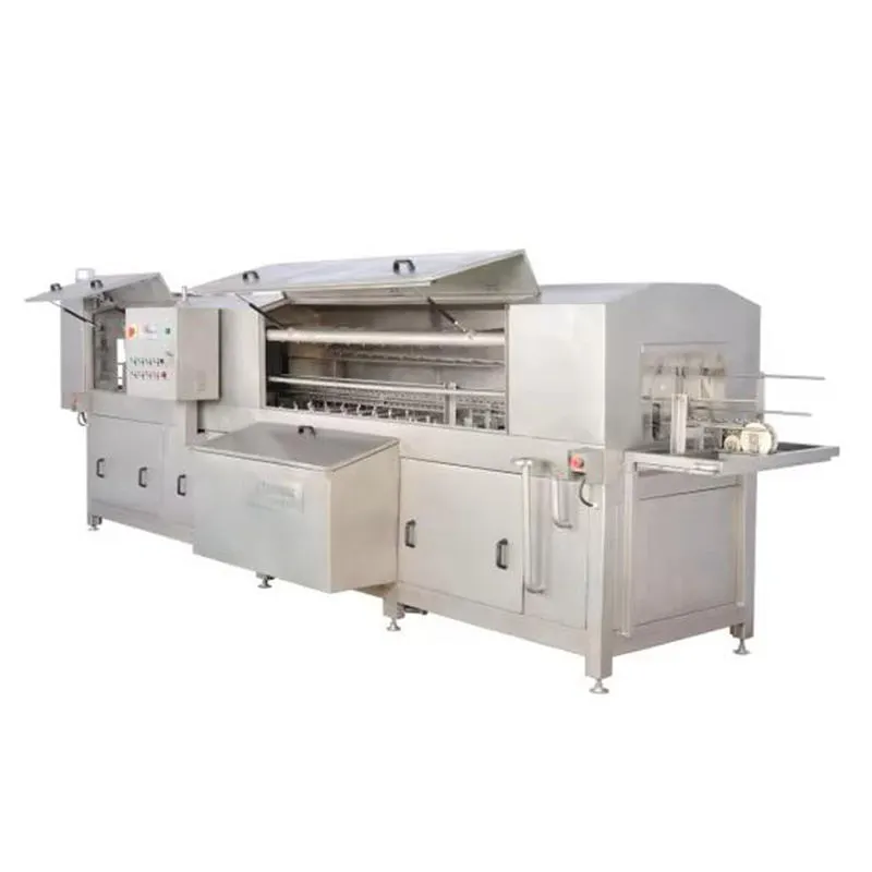 High Quality Industrial Cleaning Machine for Boxes Automatic Plastic Basket Crate Washing Machine - Washing Tunnel - foodmachtech