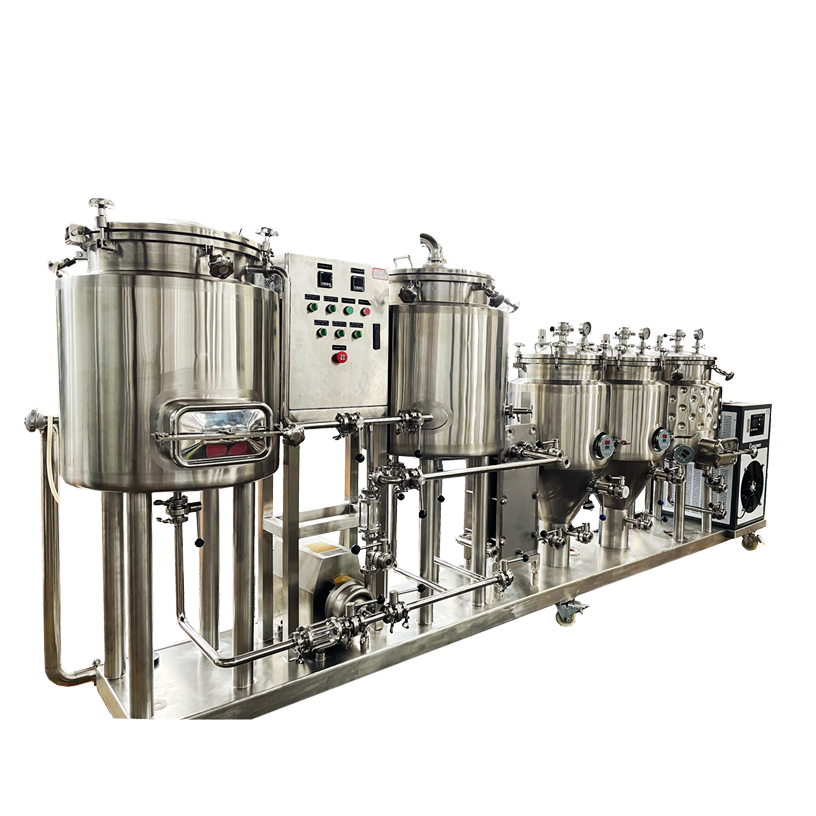 50L-5000L Comprehensive Beer Brewing System with Engine Motor Bearing As Core Components