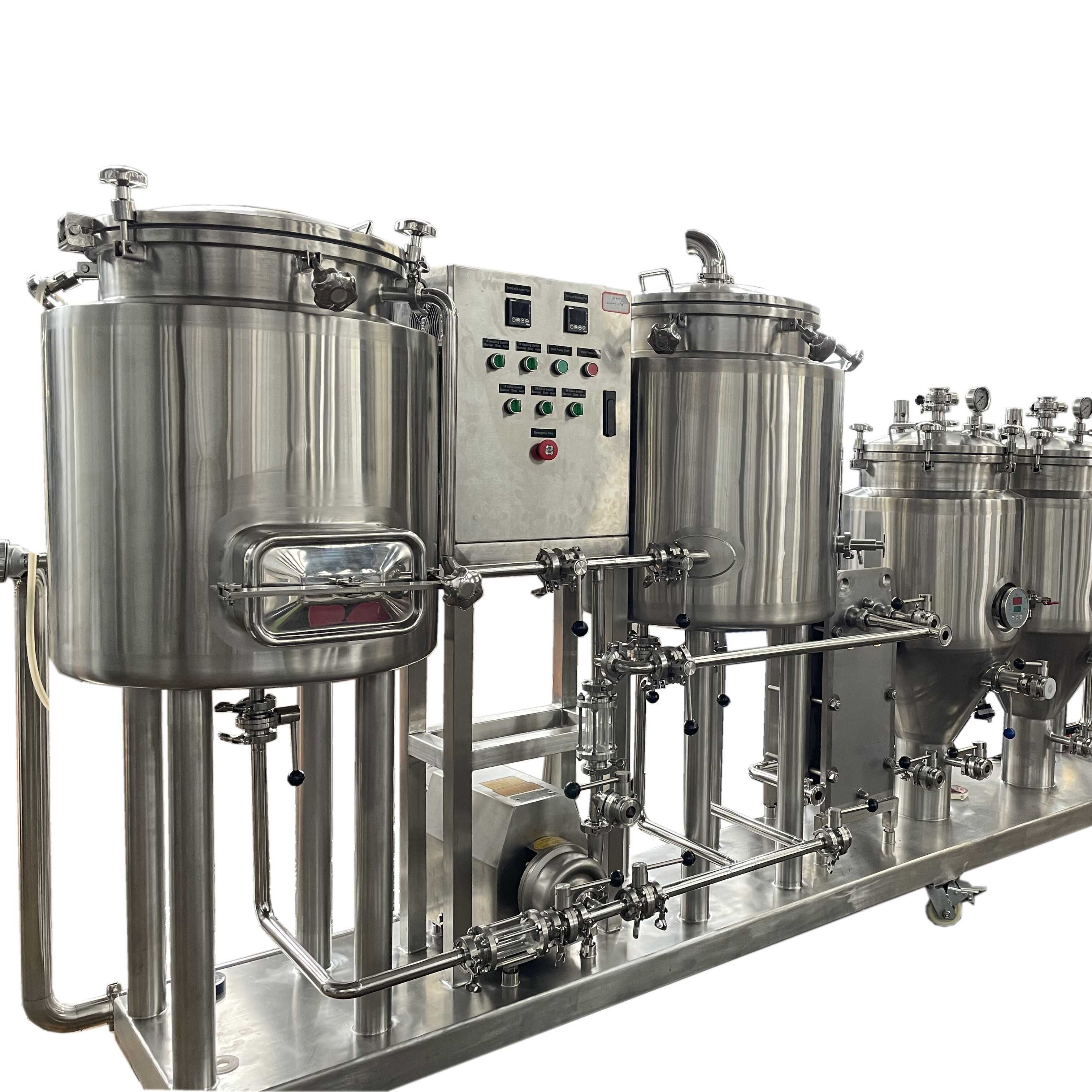 304 Stainless Steel Agitator for Beer Brewing Equipment Mixing Tank Mash Tun Fermentation System Beverage & Wine Machines