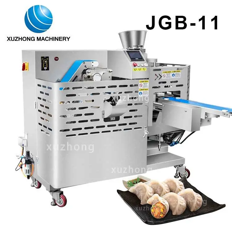 Máy làm bánh bao Trung Quốc tự động hoàn toàn hiệu quả cao Máy làm bánh bao gyoza Máy làm bánh bao pelmeni pierogi gyoza - Máy làm bánh bao - foodmachtech
