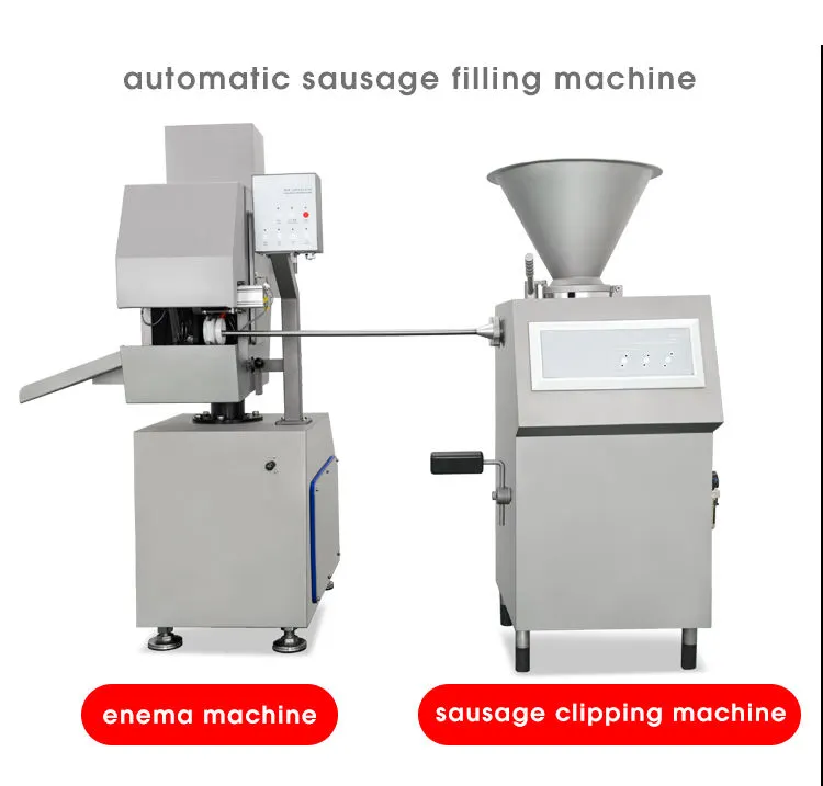 Industrielle Wurst-Füll maschine Elektrische Wurst-Stuffer-Wurst-Produktions linie - Wurstfüller - foodmachtech
