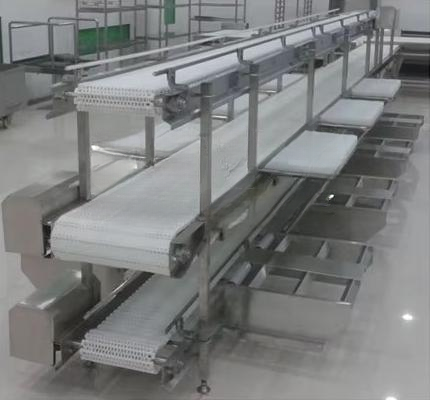 ประสิทธิภาพสูง deboning เนื้อและ portioning สายที่มีโครงสร้างสแตนเลสสำหรับเนื้อวัว, หมู, แกะและสัตว์ปีกการประมวลผล