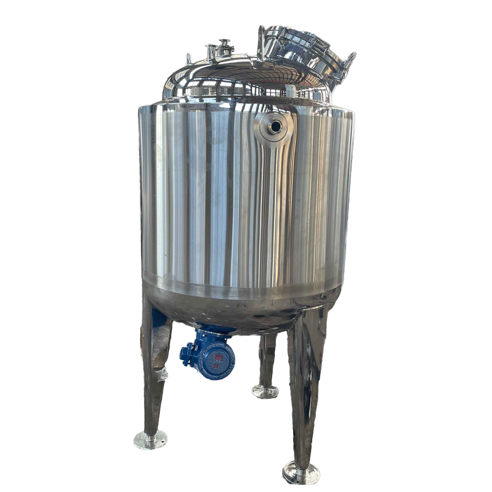 300L Stainless Steel Tank Agitator PLC-Core Components Electric Heating Jacket for Efficient Homogenizer Mixing New for Alcohol