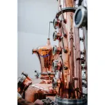 CE-zertifizierte Hochwertige Kupfertopf-Destillation maschine für die Whisky-Destillation | Kupfer brenner für den Heim-und Gewerbe gebrauch - Multi-Effekt-Destillation einheit - foodmachtech